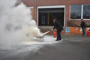 Feuerlöschübung, 20.1.2014