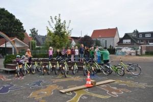 Radfahrtraining, 03.09.2012, Klasse 1a,b