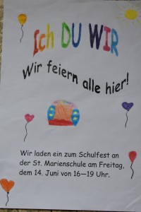 Schulfest 2019, Plakat