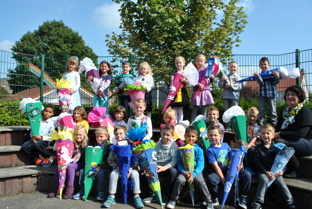 Einschulung 2014, Klassenfoto 1b