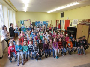 Mini-Musical "Der dicke, fette Pfannekuchen", 2b, 18.02.2015