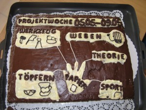 Torte Projektwoche 09.05.2014