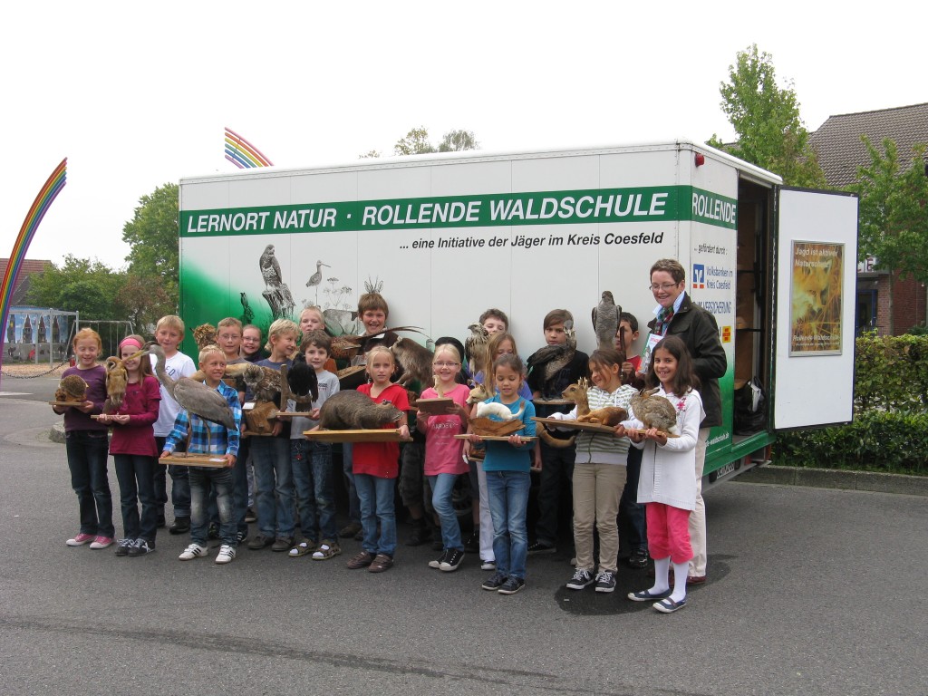 Rollende Waldschule, Maria Weckendorf, September 2011